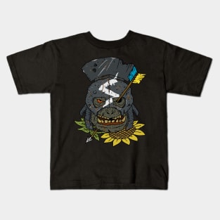 Ukrainian anti Ork arrow. Kids T-Shirt